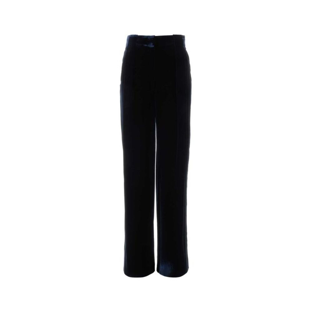 Giorgio Armani Women Midnight Blue Velvet Pant